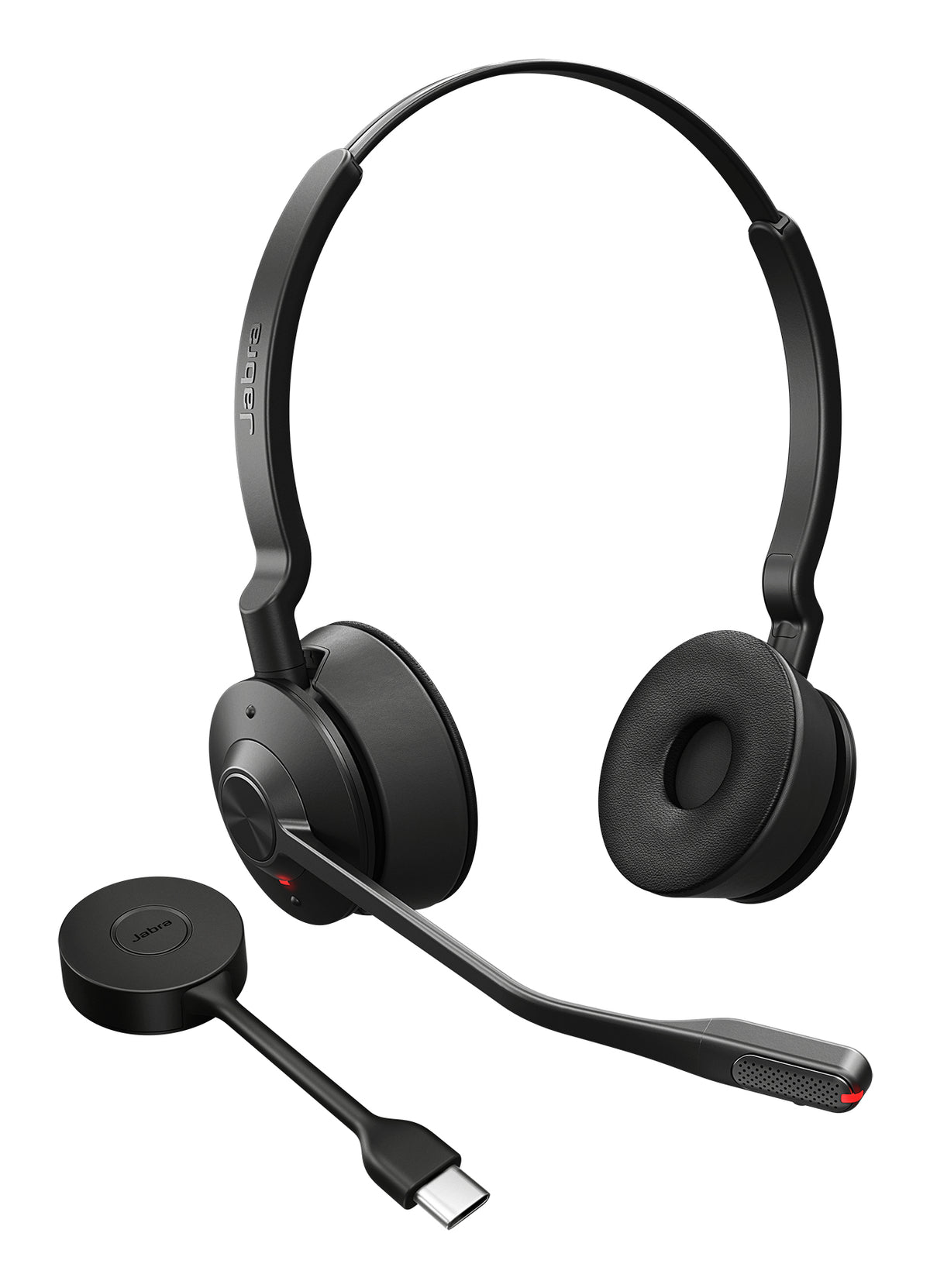 Jabra Engage 55 SE Headset Trådlös Huvudband Kontor/callcenter USB Type-C Svart