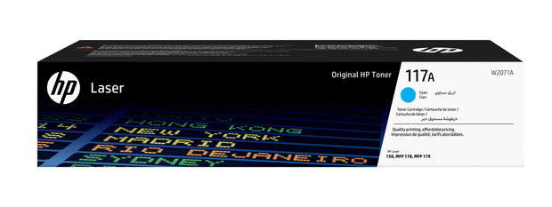 HP 117A cyan original lasertonerkassett tonerkassett