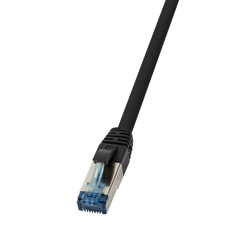 LogiLink CQ6065S nätverkskablar Svart 3 m Cat6a S/FTP (S-STP)