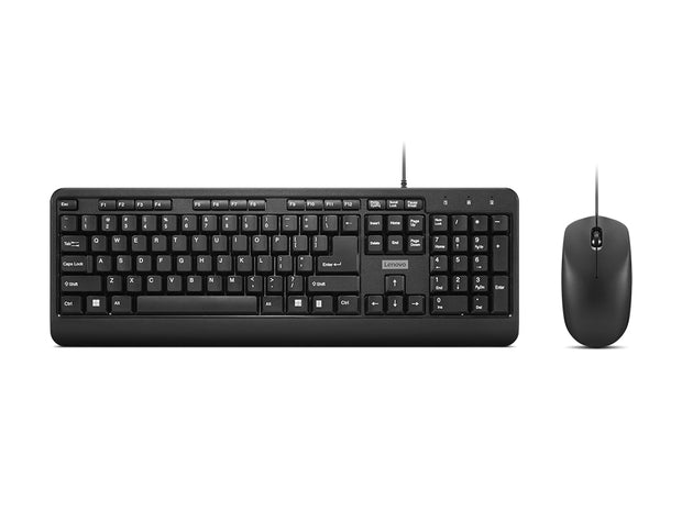 Lenovo 160 tangentbord Mus inkluderad Hem / Kontor USB Engelska (USA) Svart