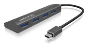 ICY BOX IB-AC6405-C USB 3.2 Gen 1 (3.1 Gen 1) Type-C 5000 Mbit/s Antracit