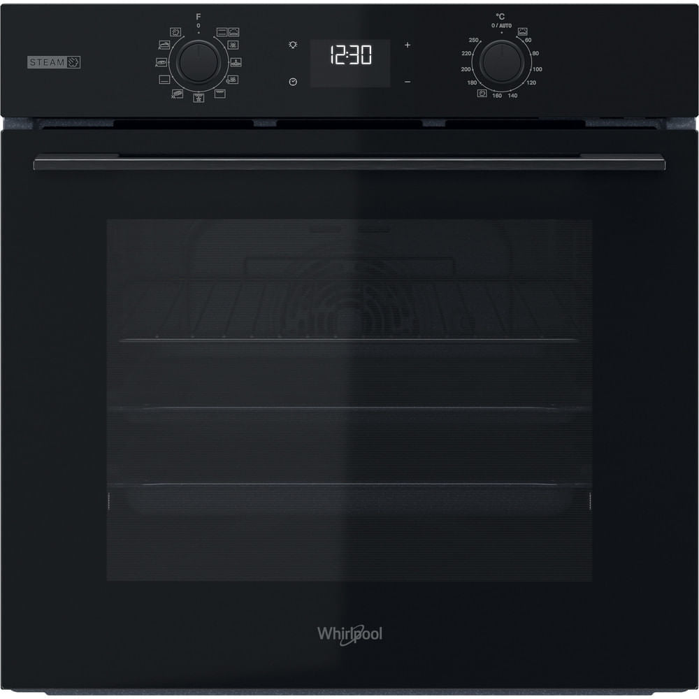 Whirlpool OMSK58CU1B 71 l Svart ugnar
