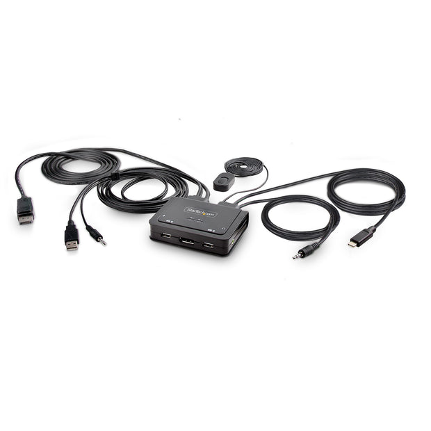 StarTech.com C2-D46-UAC-CBL-KVM KVM-switchar Svart