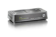 LevelOne FSW-0508TX nätverksswitchar Ohanterad Fast Ethernet (10/100) Svart