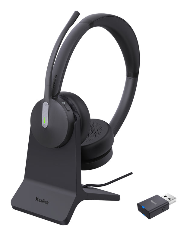 Yealink Hybird Dual med laddningsställ Teams Headset