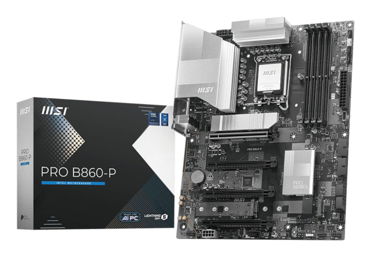 MSI PRO B860-P moderkort Intel B860 LGA 1851 (Socket V1) ATX