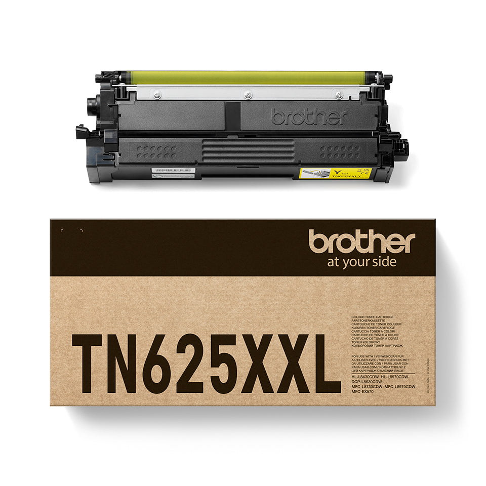 Brother TN-625XXLY Tonerkassett Original Gul