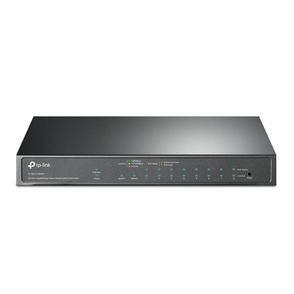 TP-Link TL-SG1210MPE nätverksswitchar hanterad L2 Gigabit Ethernet (10/100/1000)