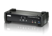 ATEN USB 3.0 4K DisplayPort KVMP-switch med 2 portar (kablar medföljer)