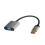 LogiLink CDA0109 kabelomvandlare (hane/hona) DisplayPort VGA Svart