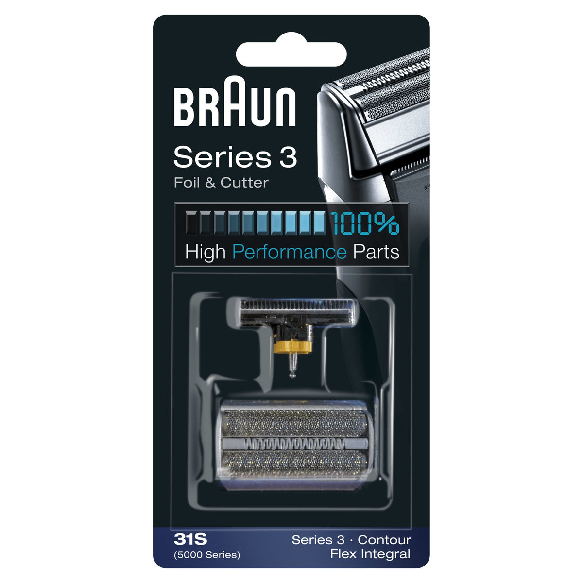 Braun Series 3 31S Rakhuvud rakningstillbehör