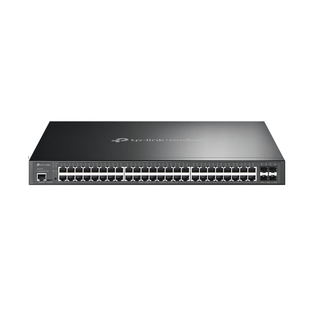 TP-Link Omada SG3452XP nätverksswitchar hanterad L2+ Gigabit Ethernet (10/100/1000) Strömförsörjning via