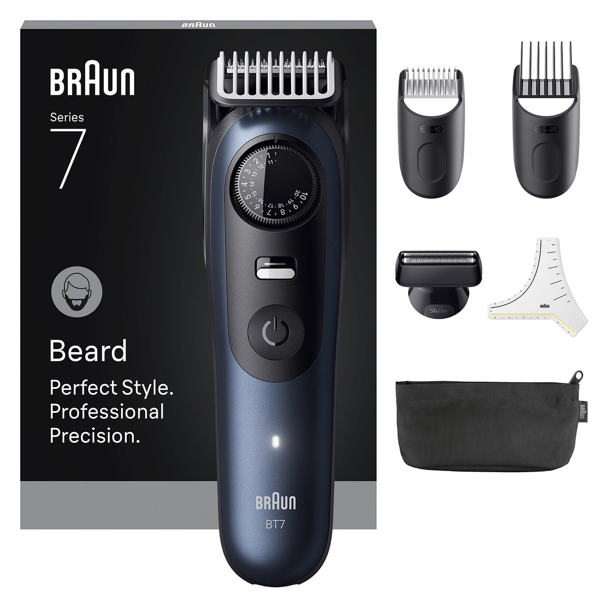 Braun BeardTrimmer 7 BT7520 Batteri 40