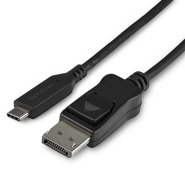 StarTech.com CDP2DP141MB videokabeladapter 1 m DisplayPort USB Type-C Svart