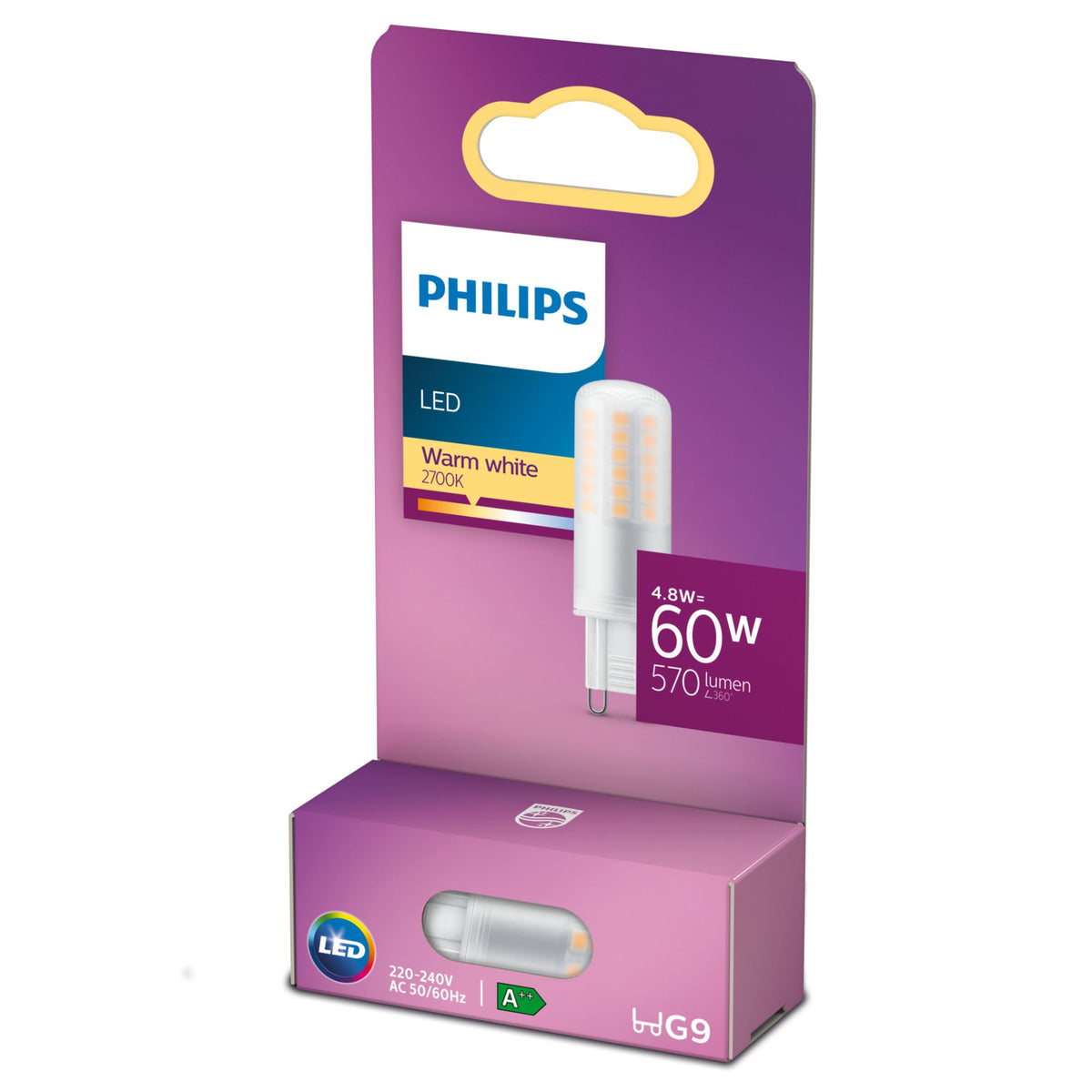Philips Kapsel 60 W kapsel G9