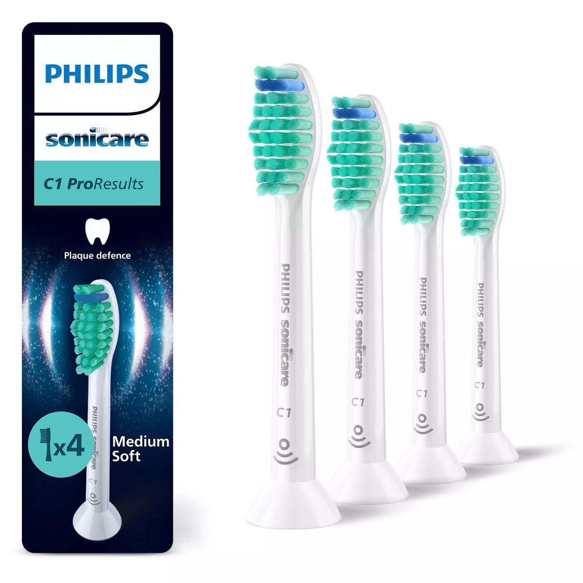 Philips Sonicare ProResults ProResults HX6014/87 4-pack borsthuvuden
