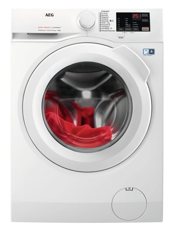 AEG Series 6000 L6FBF51488 tvättmaskin Frontmatad 8 kg 1400 RPM Vit