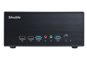 Shuttle XPС slim XH610G2 datorhölje & moderkort Skrivbord Svart Intel H610 LGA 1700