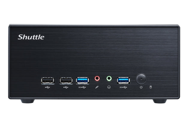 Shuttle XPС slim XH610G2 datorhölje & moderkort Skrivbord Svart Intel H610 LGA 1700