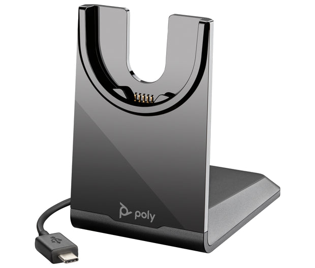 HP Poly Voyager USB-C-laddningsställ hörlurstillbehör