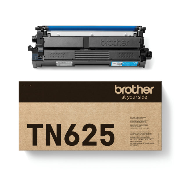 Brother TN-625C Tonerkassett Original Cyan