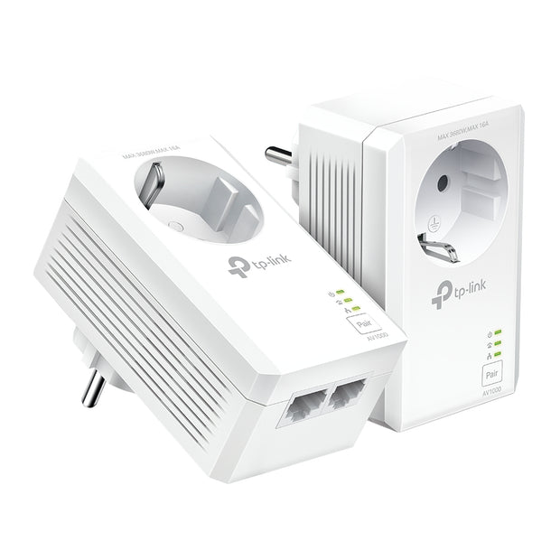 TP-Link TL-PA7027P KIT(EU) PowerLine-nätverksadapter 1000 Mbit/s Nätverksansluten (Ethernet) Vit
