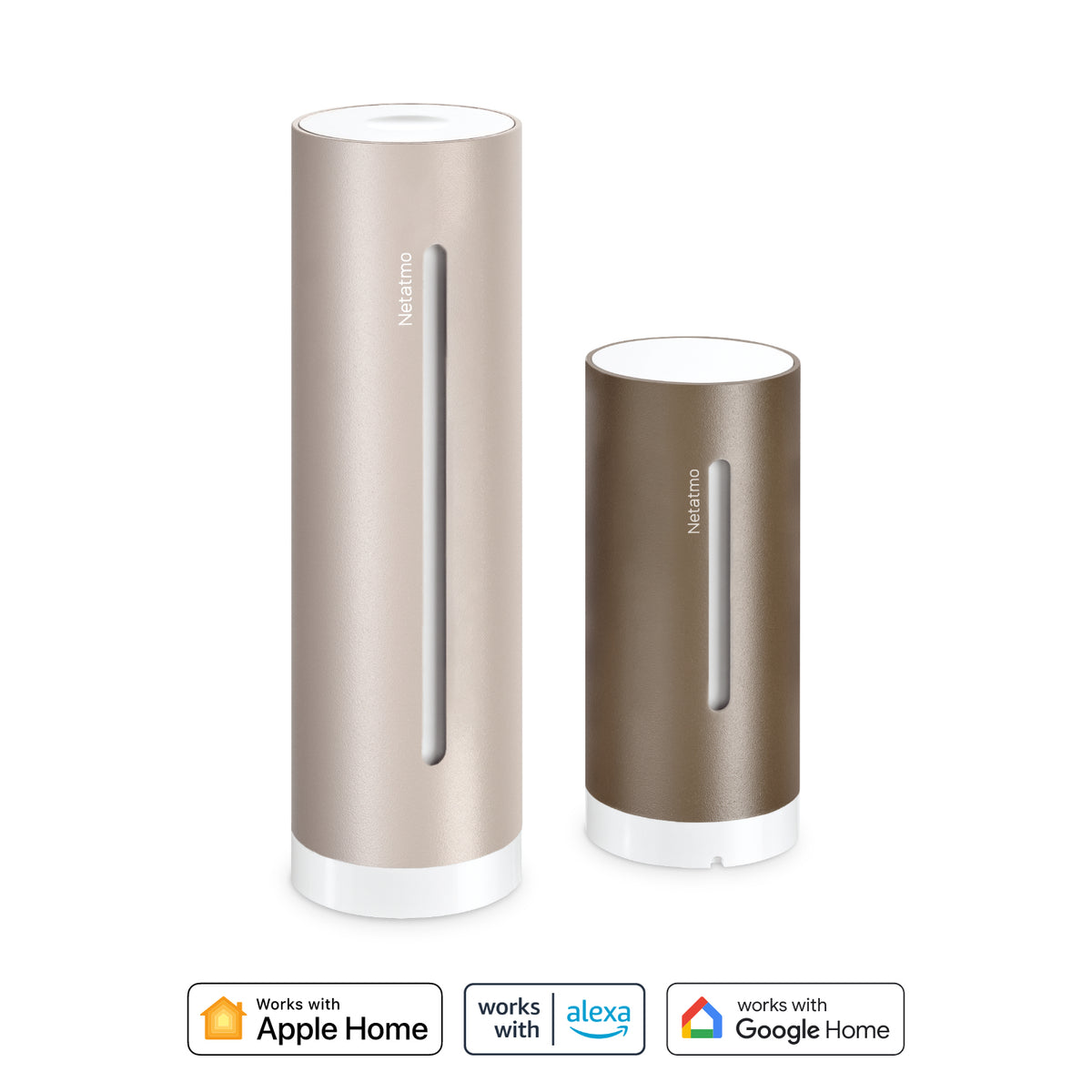 Netatmo NWS-S-EC digital väderstation Brun