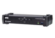 ATEN 4-portars USB 3.0 4K HDMI KVMP Switch med ljudmixerläge