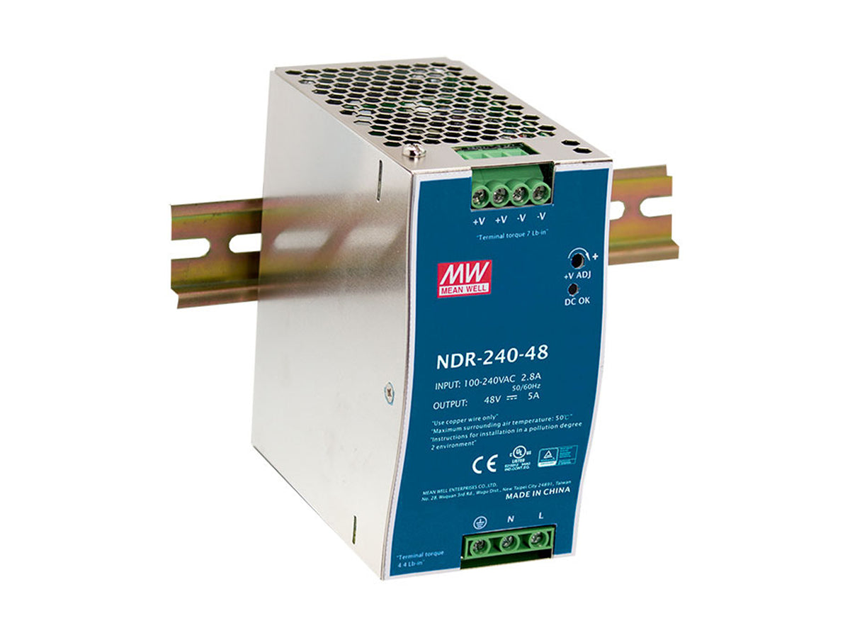 LevelOne POW-4851 strömförsörjningsenheter 240 W Blå