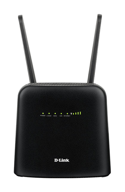 D-Link DWR-960 trådlös router Gigabit Ethernet Dual-band (2,4 GHz / 5 GHz) 4G Svart