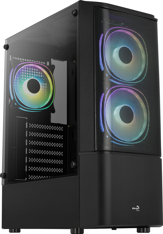 Aerocool Quantum Mesh Midi Tower Svart