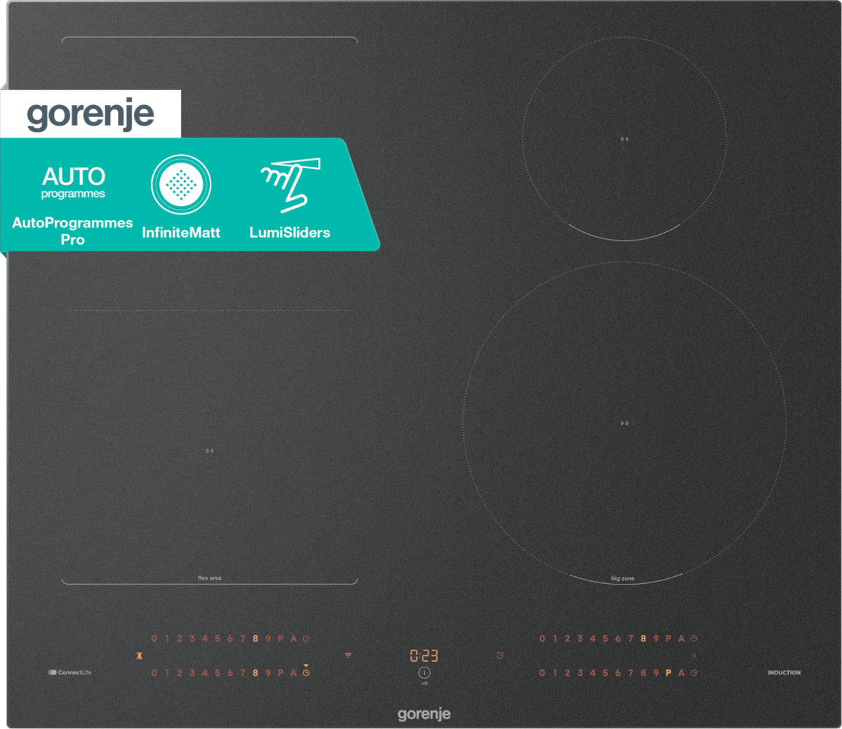 Gorenje GI6433SRWF Svart Inbyggd