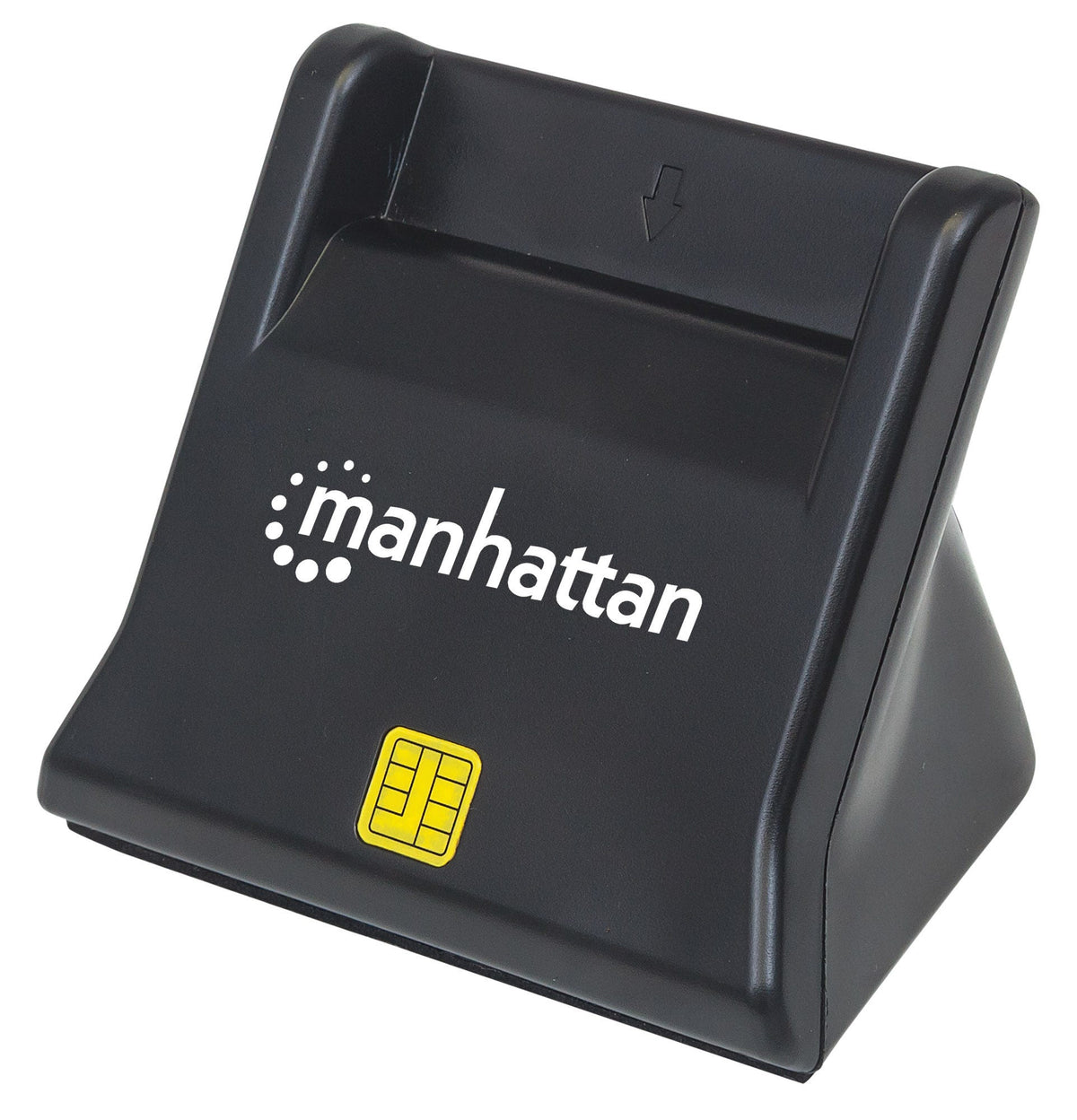 Manhattan 102025 läsare smarta kort inomhus USB USB 2.0 Svart