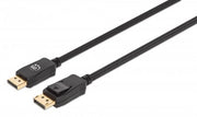Manhattan 353618 DisplayPort-kabel 2 m Svart