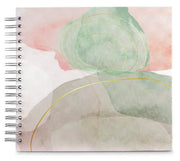Hama Watercolor fotoalbum Grön 100 ark 10 x 15 Spiralbindning
