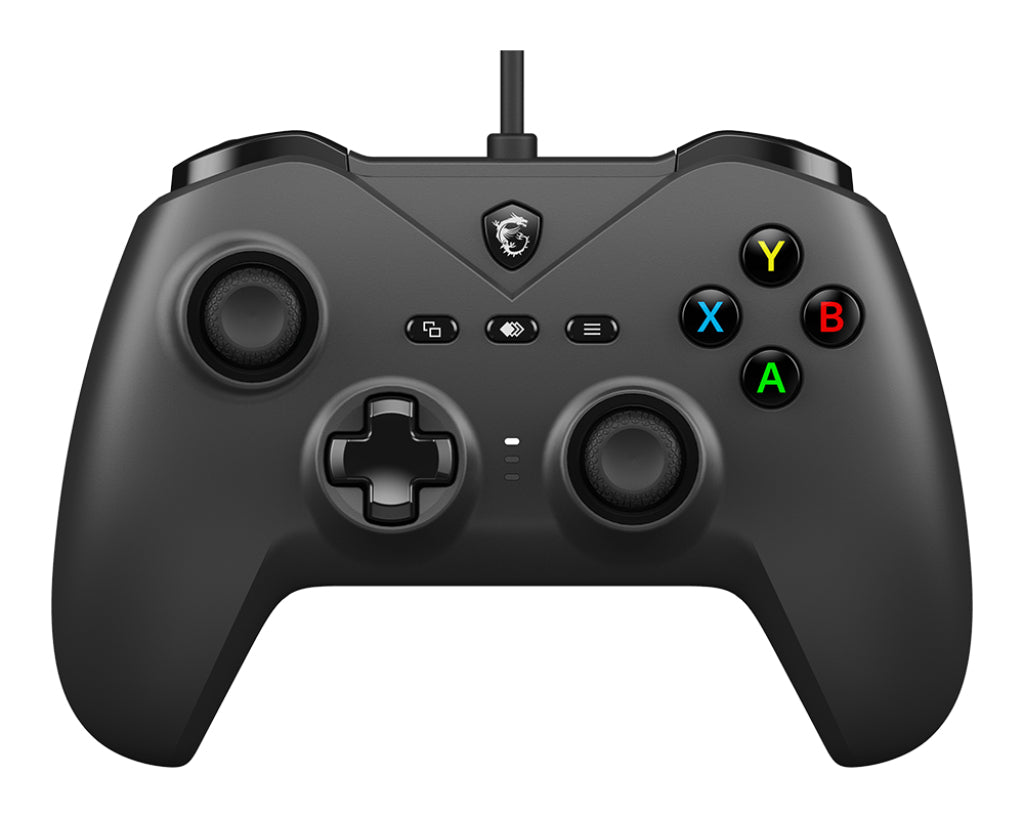 MSI FORCE GC200 spelkonsoler Svart USB Spelplatta Analog / Digital
