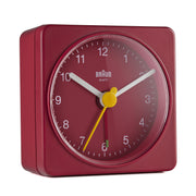 Braun BC02R väckarklockor Quartz-väckarklocka Röd