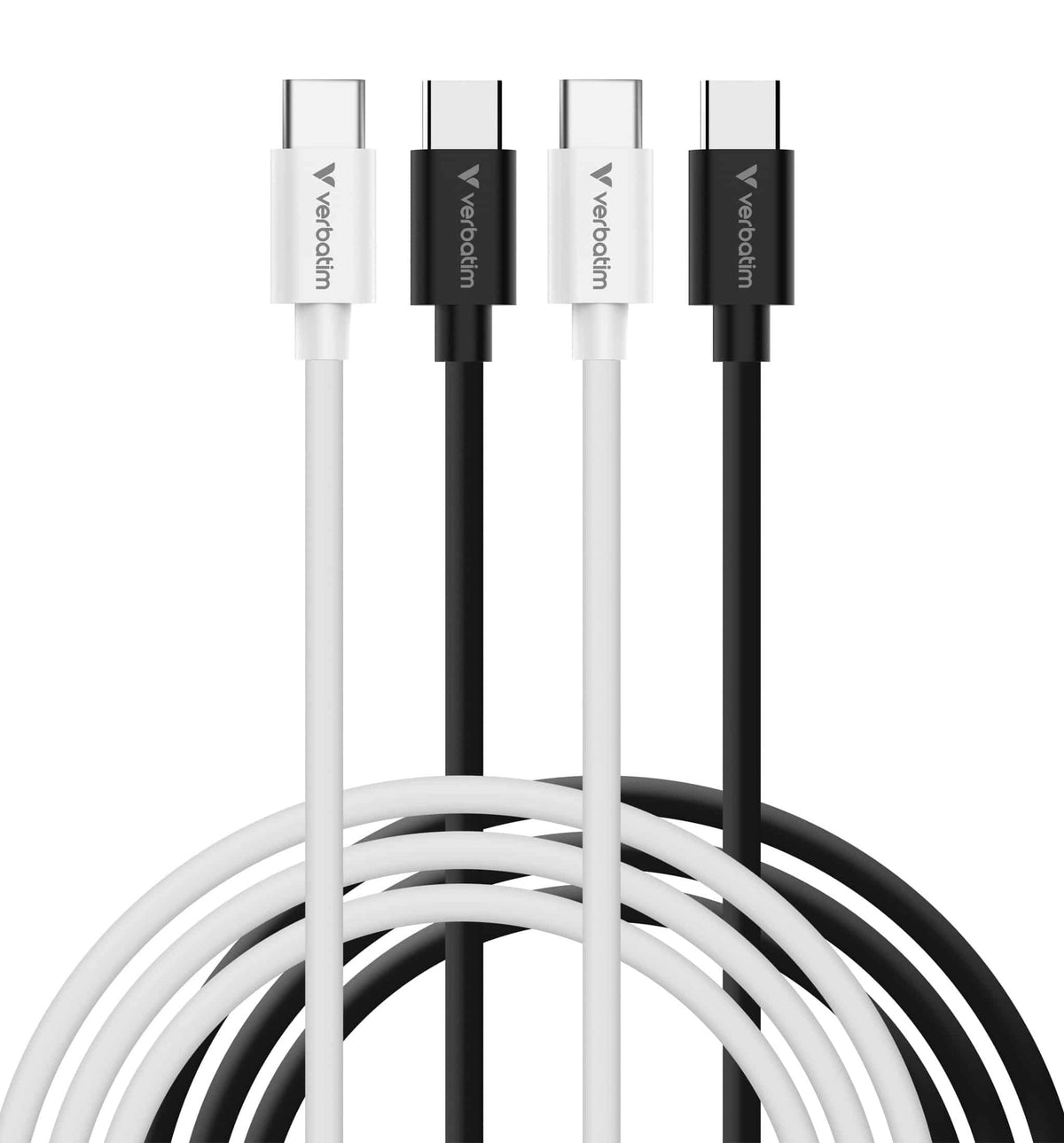 Verbatim 32391 USB-kablar USB 2.0 1 m USB C 0,48 Gbit/s 60 W Svart