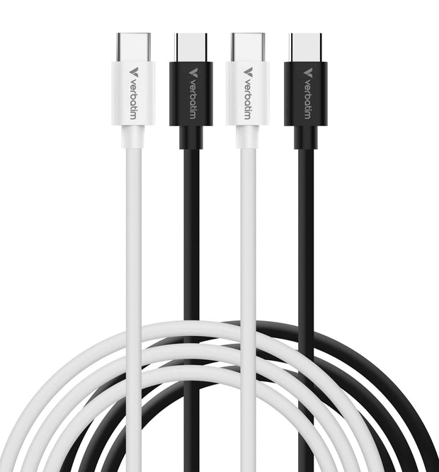 Verbatim 32391 USB-kablar USB 2.0 1 m USB C 0,48 Gbit/s 60 W Svart