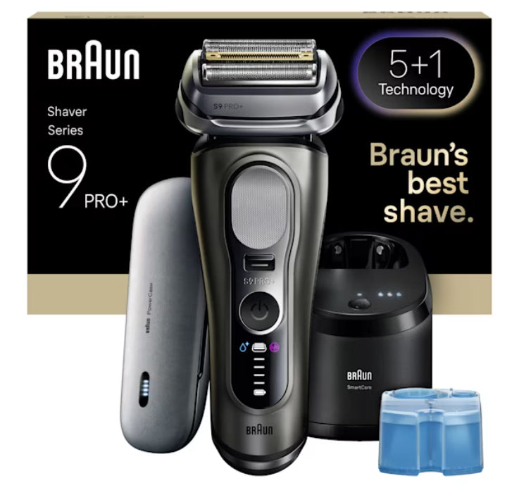 Braun Series 9 Pro+ 9675cc Folierakapparat Trimmer Grå