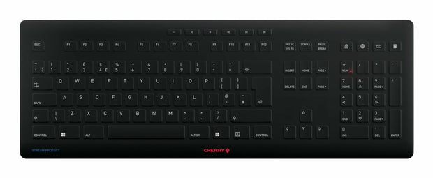 CHERRY JK-8552GB-2 tangentbord Universal RF Trådlös QWERTY Engelska (Storbritannien) Svart