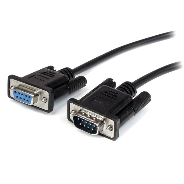 StarTech.com MXT10050CMBK seriella kablar Svart 0,5 m DB-9