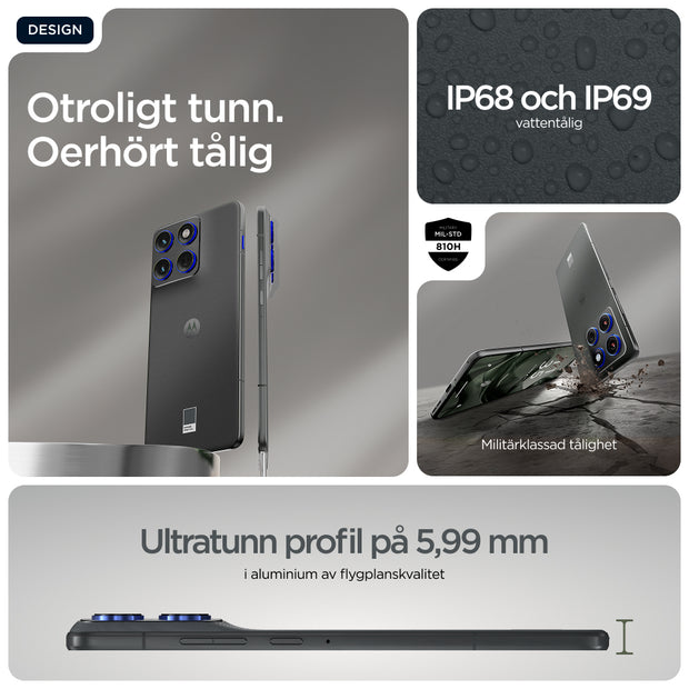Motorola edge 70 - 512 GB - Grå