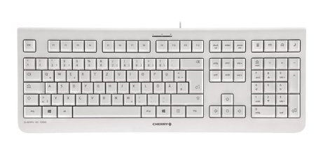 CHERRY KC 1000 tangentbord Universal USB Spansk Grå