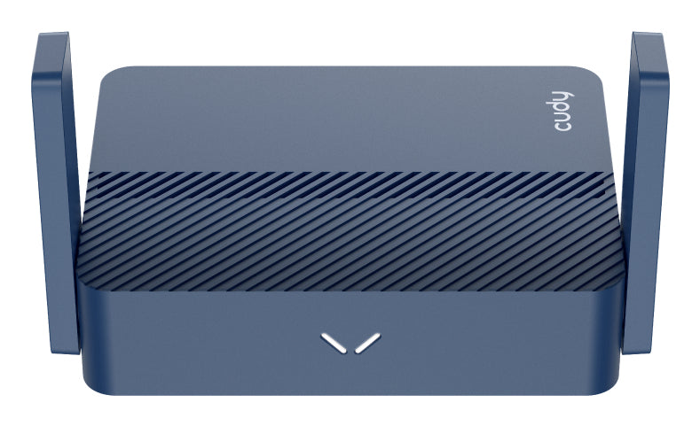 Cudy AX3000 trådlös router Gigabit Ethernet Dual-band (2,4 GHz / 5 GHz) Blå