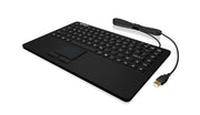 KeySonic KSK-5230 IN (DE) tangentbord Kontor USB QWERTZ tyska Svart