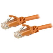 StarTech.com N6PATC15MOR nätverkskablar Orange 15 m Cat6 U/UTP (UTP)