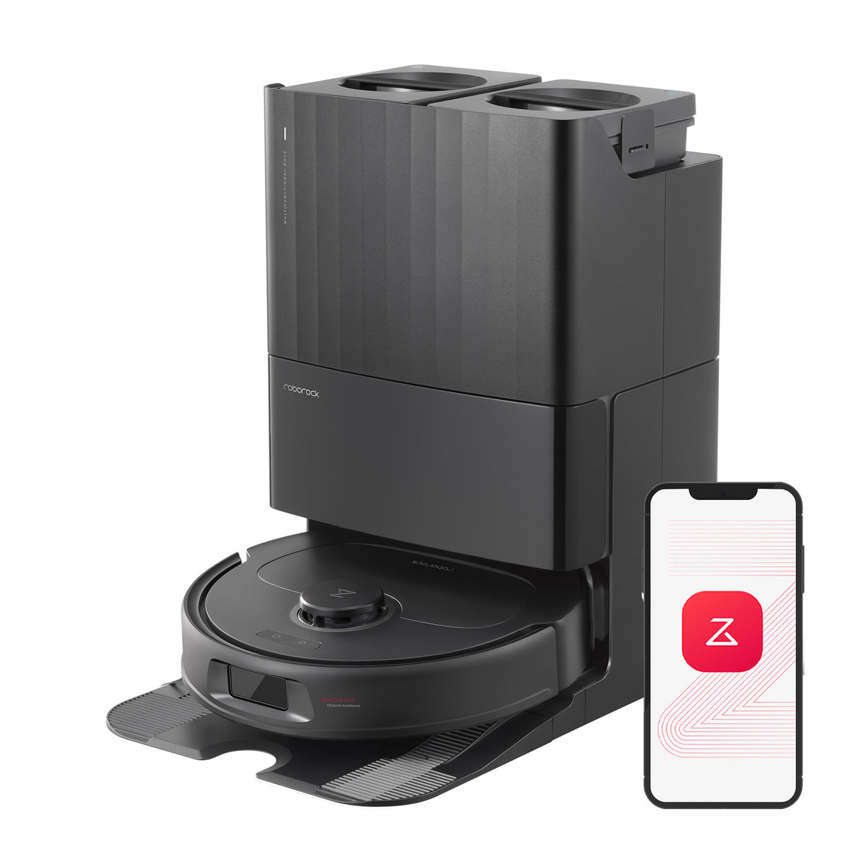Roborock Qrevo Plus 0,33 l Svart