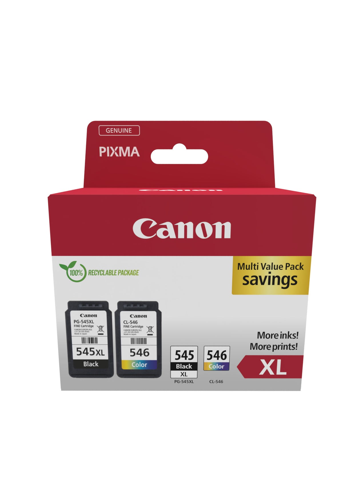 Canon 8286B012 bläckpatroner Original Hög (XL) avkastning Svart