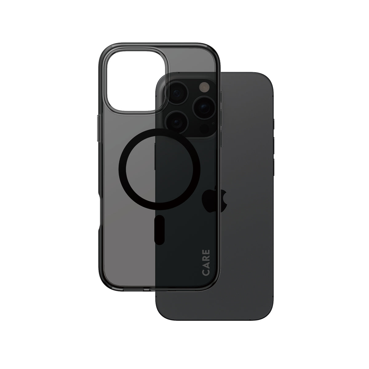 PanzerGlass CARE by Smokey Case w. Black MagSafe iPhone 16 Pro Max